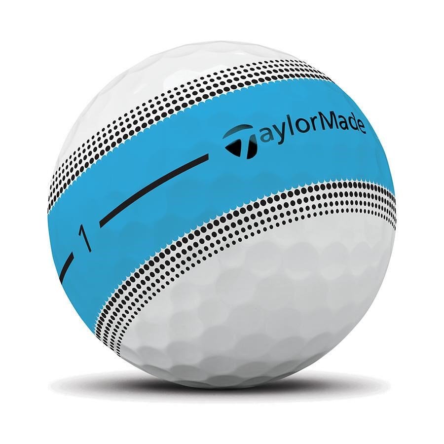 TaylorMade Tour Response Stripe golfbollar, blå