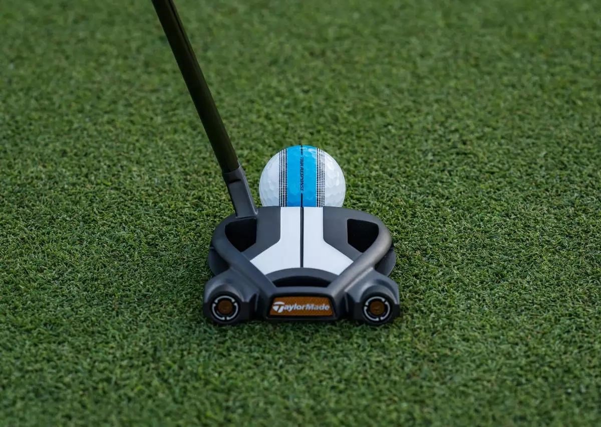TaylorMade Tour Response Stripe golfbollar, blå