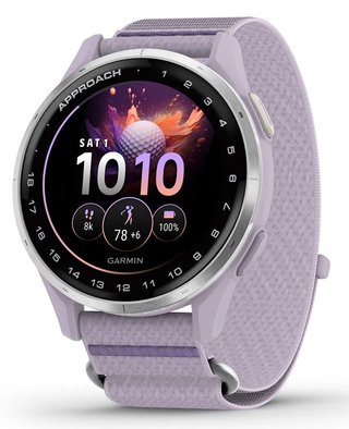 Garmin Approach J1 junior GPS klocka, lilac/silver aluminium