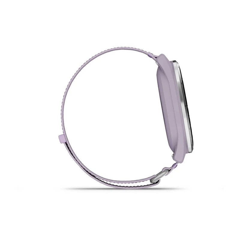 Garmin Approach J1 junior GPS klocka, lilac/silver aluminium