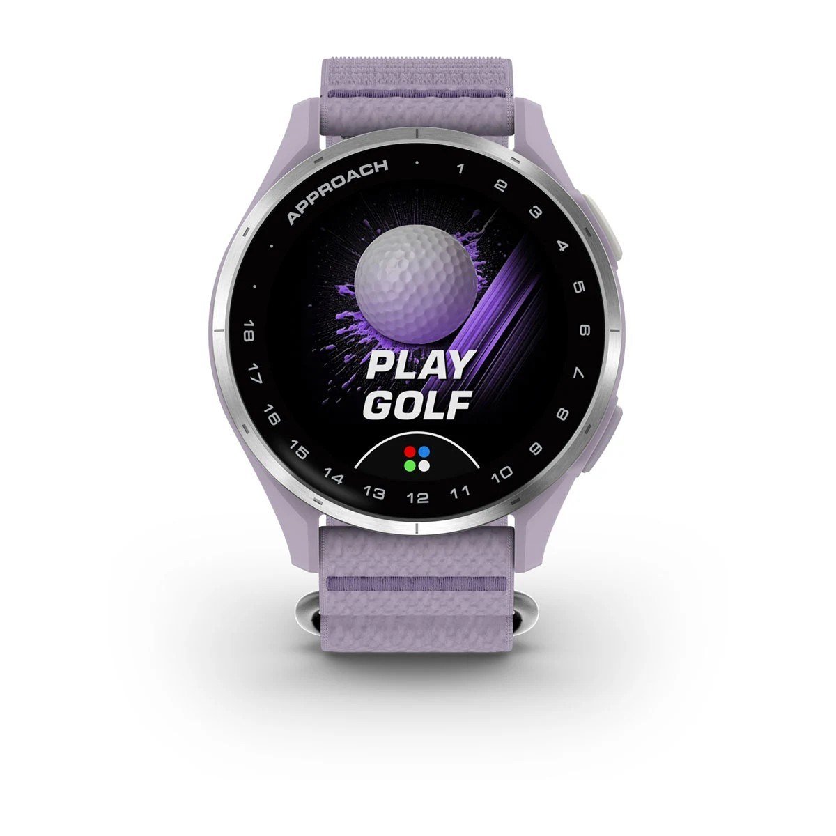 Garmin Approach J1 junior GPS klocka, lilac/silver aluminium
