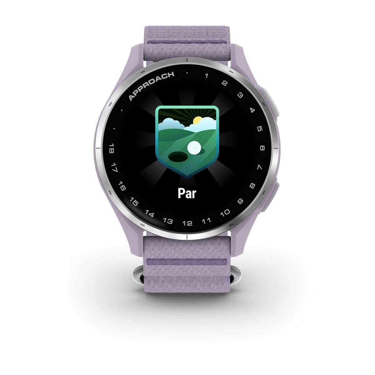 Garmin Approach J1 junior GPS klocka, lilac/silver aluminium