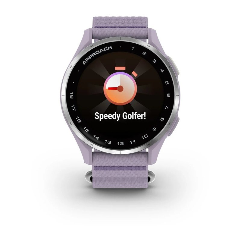 Garmin Approach J1 junior GPS klocka, lilac/silver aluminium