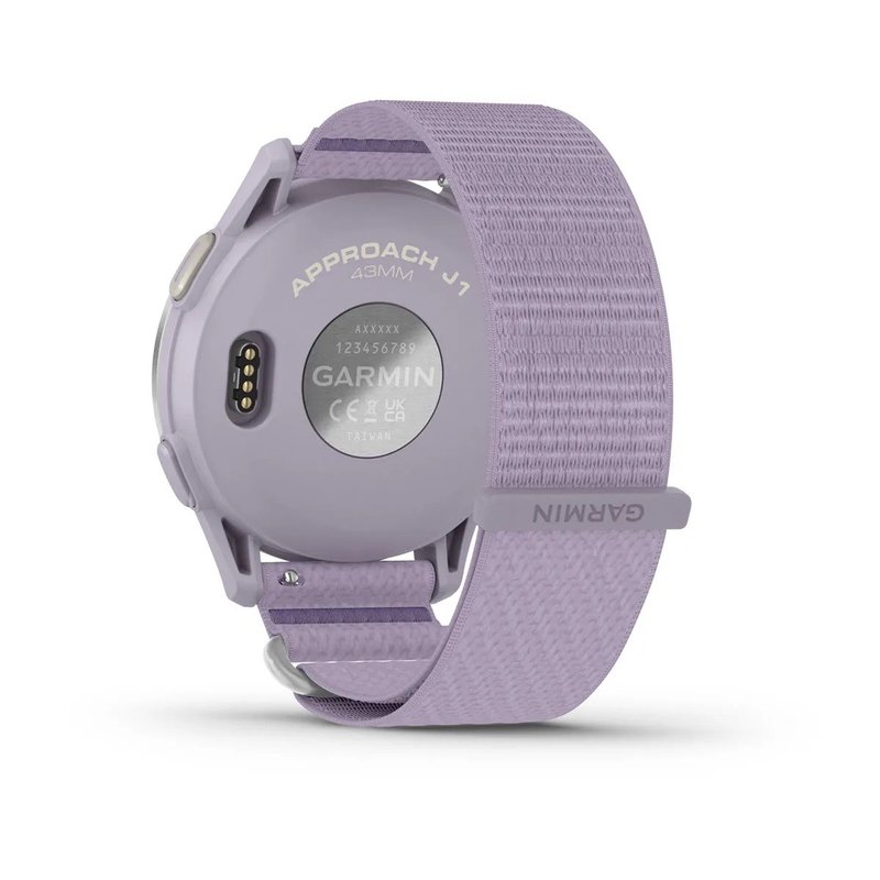 Garmin Approach J1 junior GPS klocka, lilac/silver aluminium