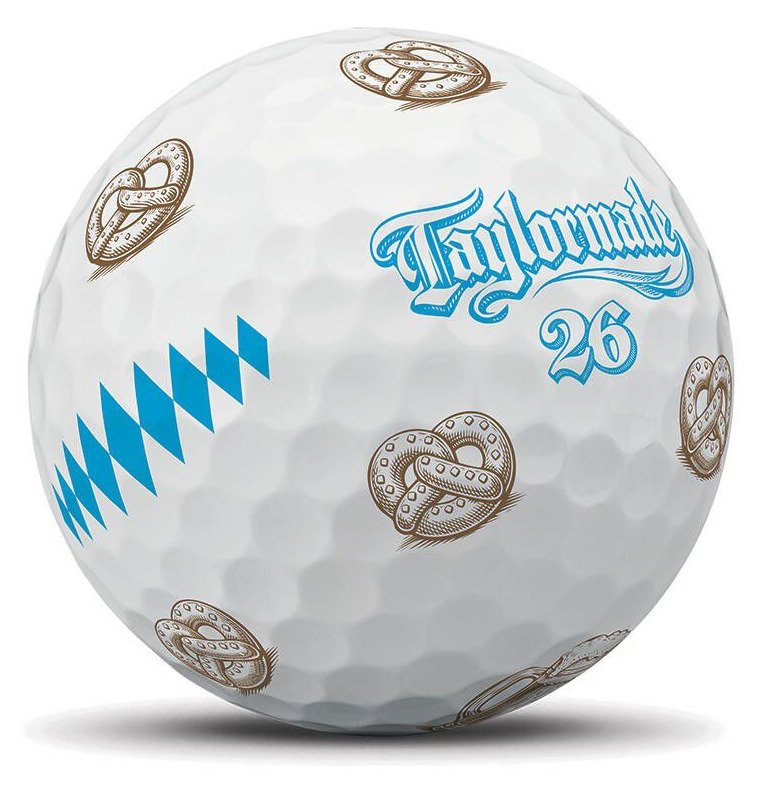 TaylorMade TP5 pix Oktoberfest golfbollar (12 bollar)
