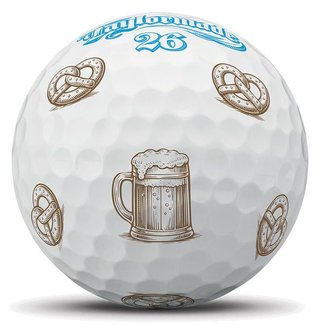 TaylorMade TP5 pix Oktoberfest golfbollar (12 bollar)