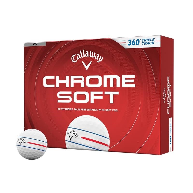 Callaway Chrome Soft 26 360 Triple Track golfbollar