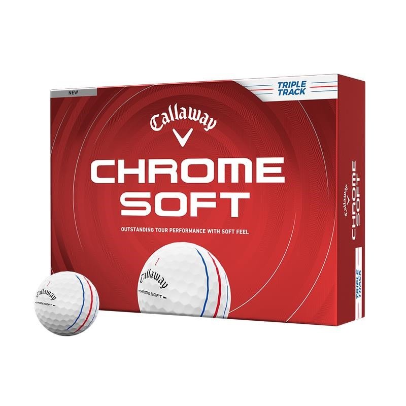 Callaway Chrome Soft 26 Triple Track golfbollar