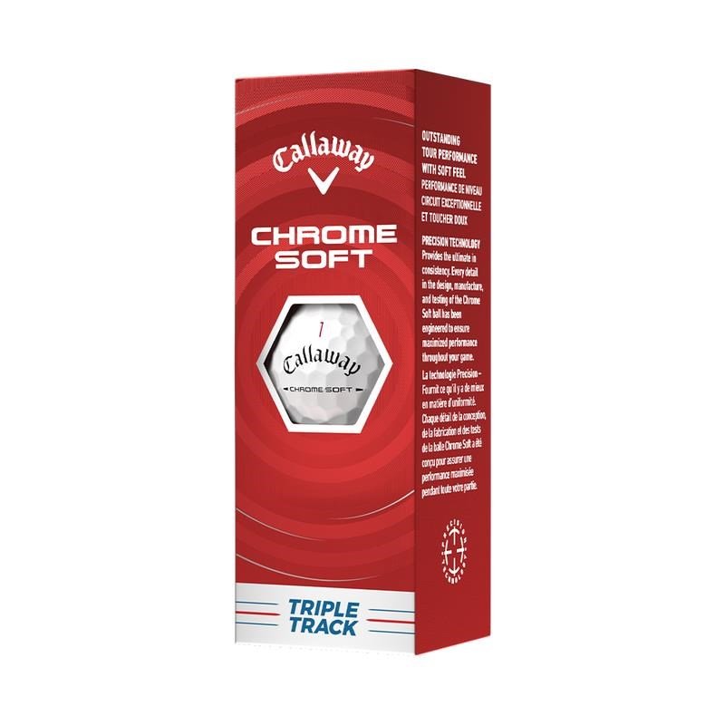 Callaway Chrome Soft 26 Triple Track golfbollar