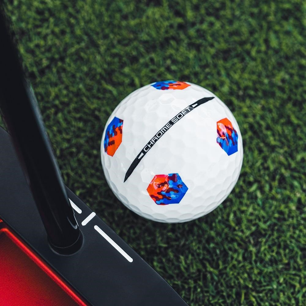 Callaway Chrome Soft 26 TruTrack Blue/Red golfbollar