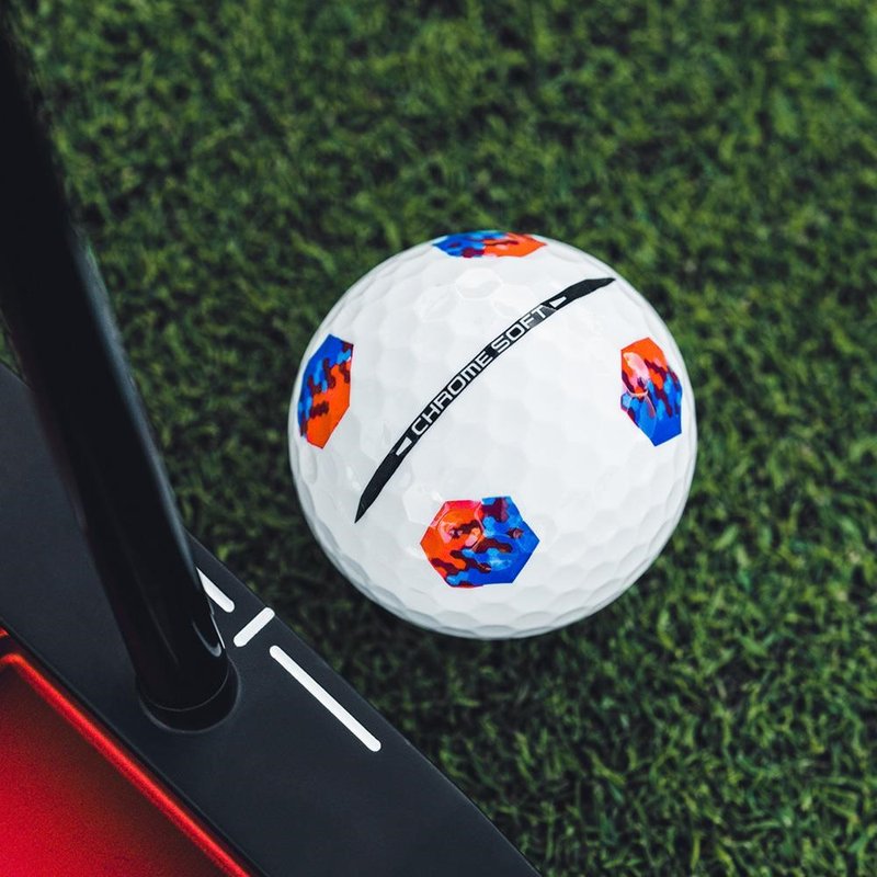 Callaway Chrome Soft 26 TruTrack Blue/Red golfbollar