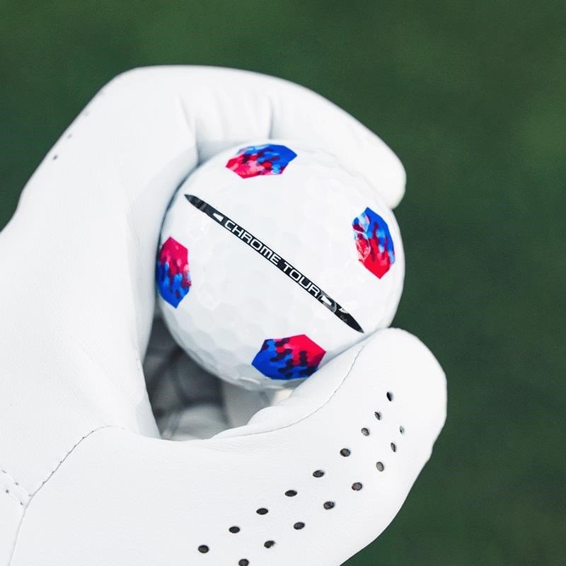 Callaway Chrome Tour TruTrack Blue/Red golfbollar