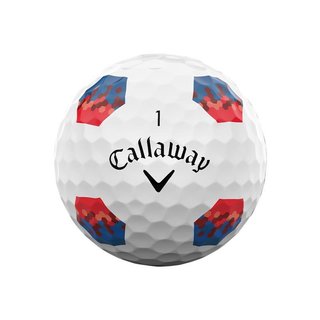 Callaway Chrome Tour TruTrack Blue/Red golfbollar