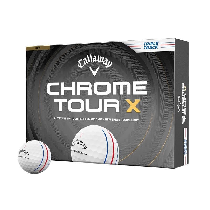 Callaway Chrome Tour X Triple Track golfbollar