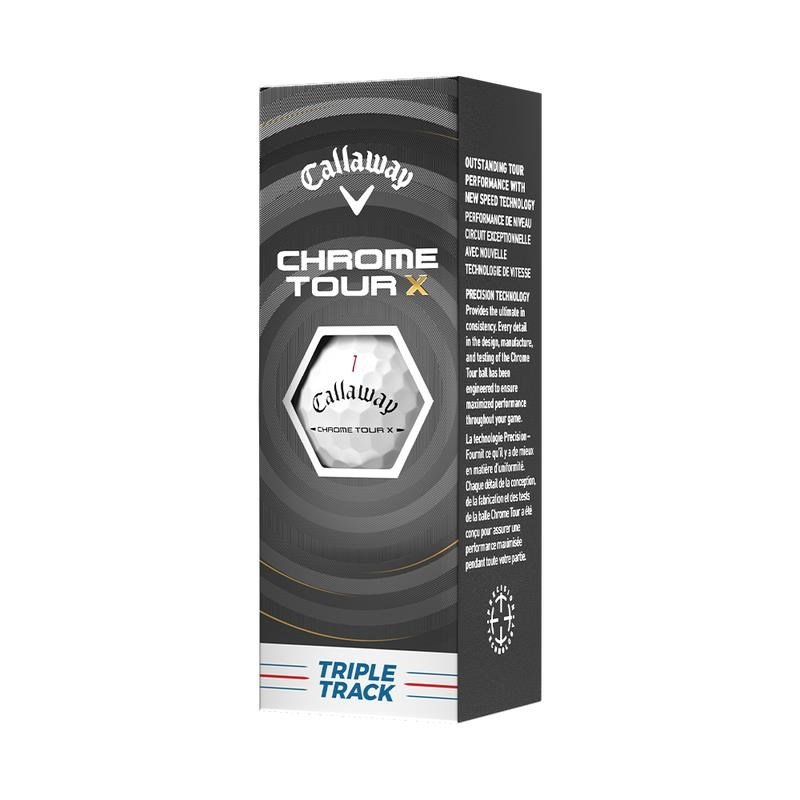 Callaway Chrome Tour X Triple Track golfbollar