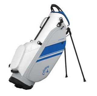 Callaway Chase stand bag, white/silver/royal