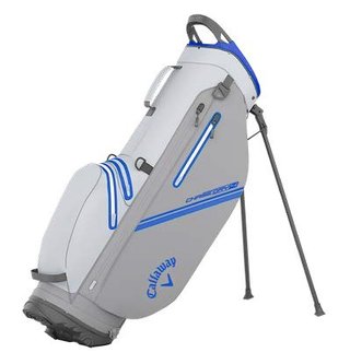 Callaway Chase Dry stand bag, white/silver/royal