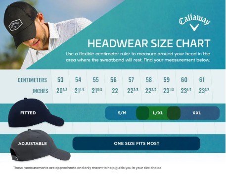 Callaway Liquid Metal herr keps, svart