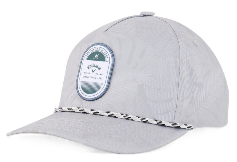 Callaway Birdie Brigade herr keps, grey/palm breeze