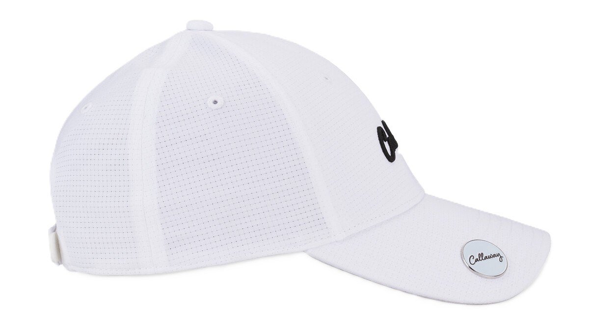 Callaway Stitch Magnet damkeps, vit/svart