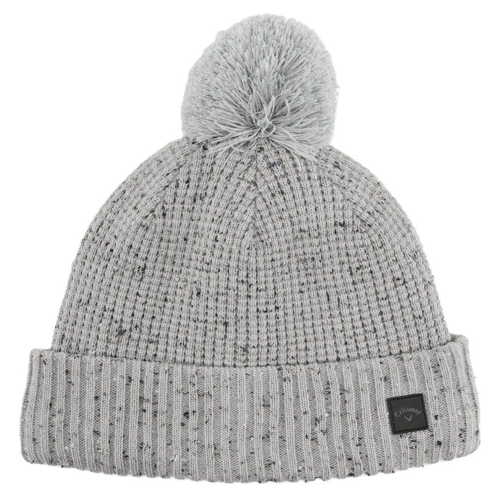 Callaway Winter Tees Beanie herrmössa, ljusgrå