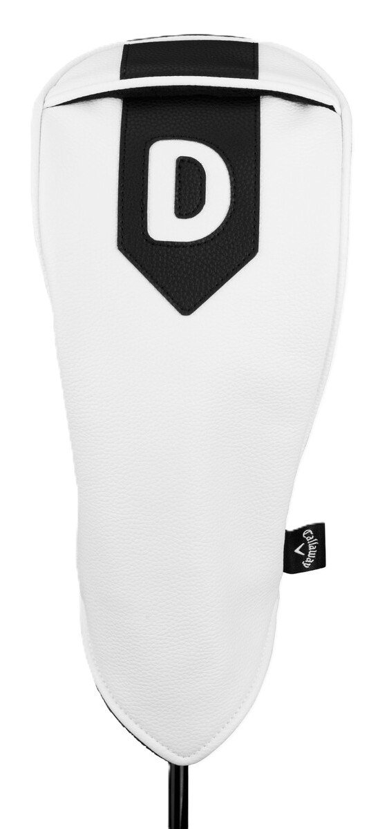 Callaway Premium Driver headcover, vit/svart