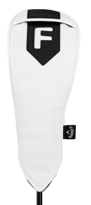 Callaway Premium Fairway Wood headcover, vit/svart