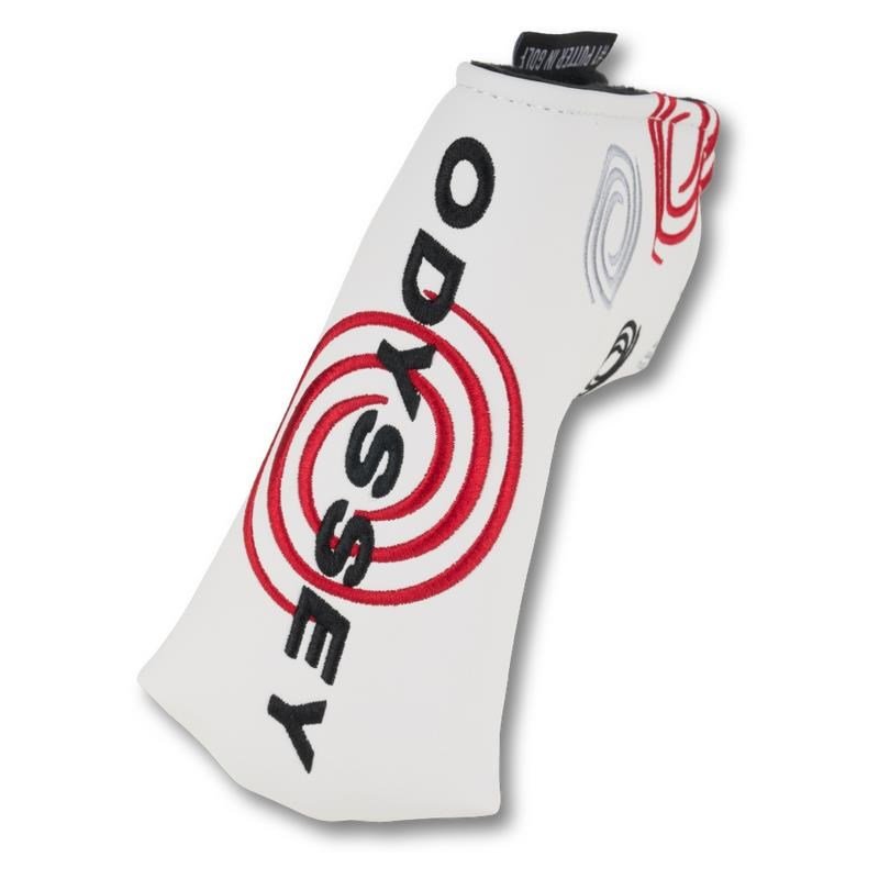 Odyssey Tour Swirl Blade putter headcover, vit