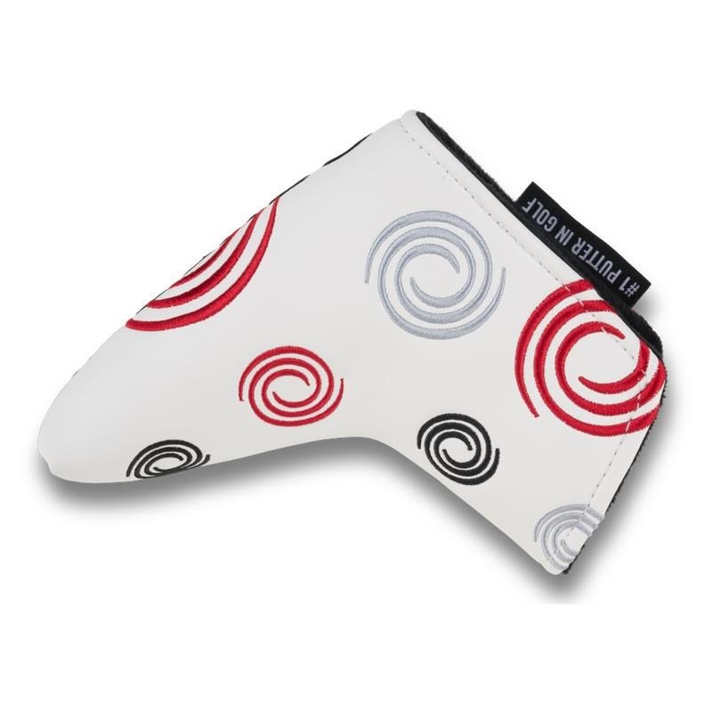 Odyssey Tour Swirl Blade putter headcover, vit