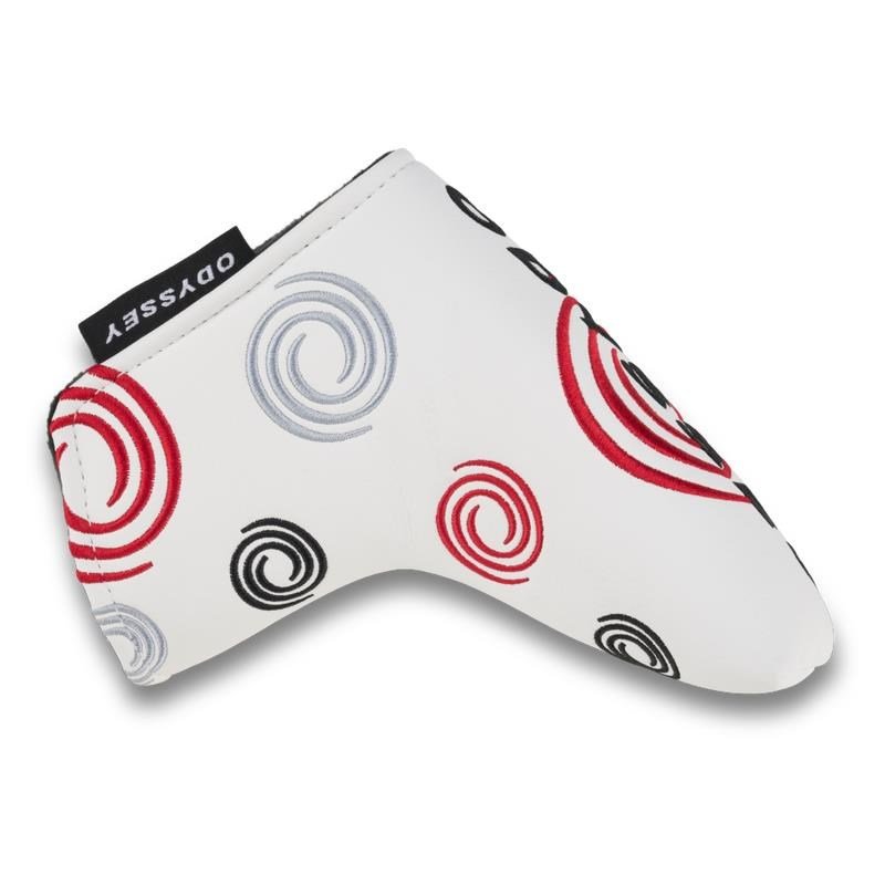 Odyssey Tour Swirl Blade putter headcover, vit