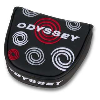 Callaway Golf Odyssey Swirl Mallet putter headcover, svart