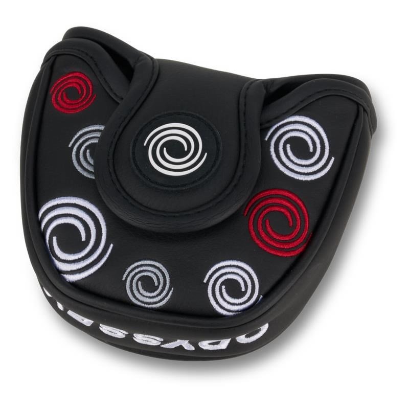 Callaway Golf Odyssey Swirl Mallet putter headcover, svart