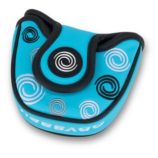 Callaway Golf Odyssey Swirl Mallet putter headcover, blå