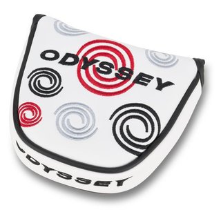 Callaway Golf Odyssey Swirl Mallet putter headcover, vit