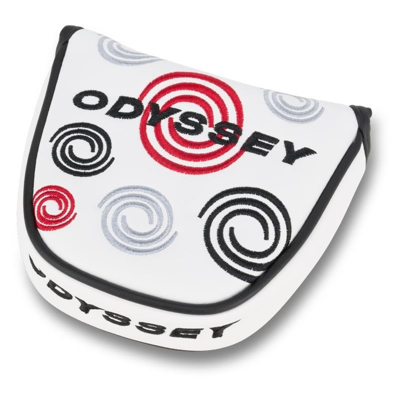 Callaway Golf Odyssey Swirl Mallet putter headcover, vit