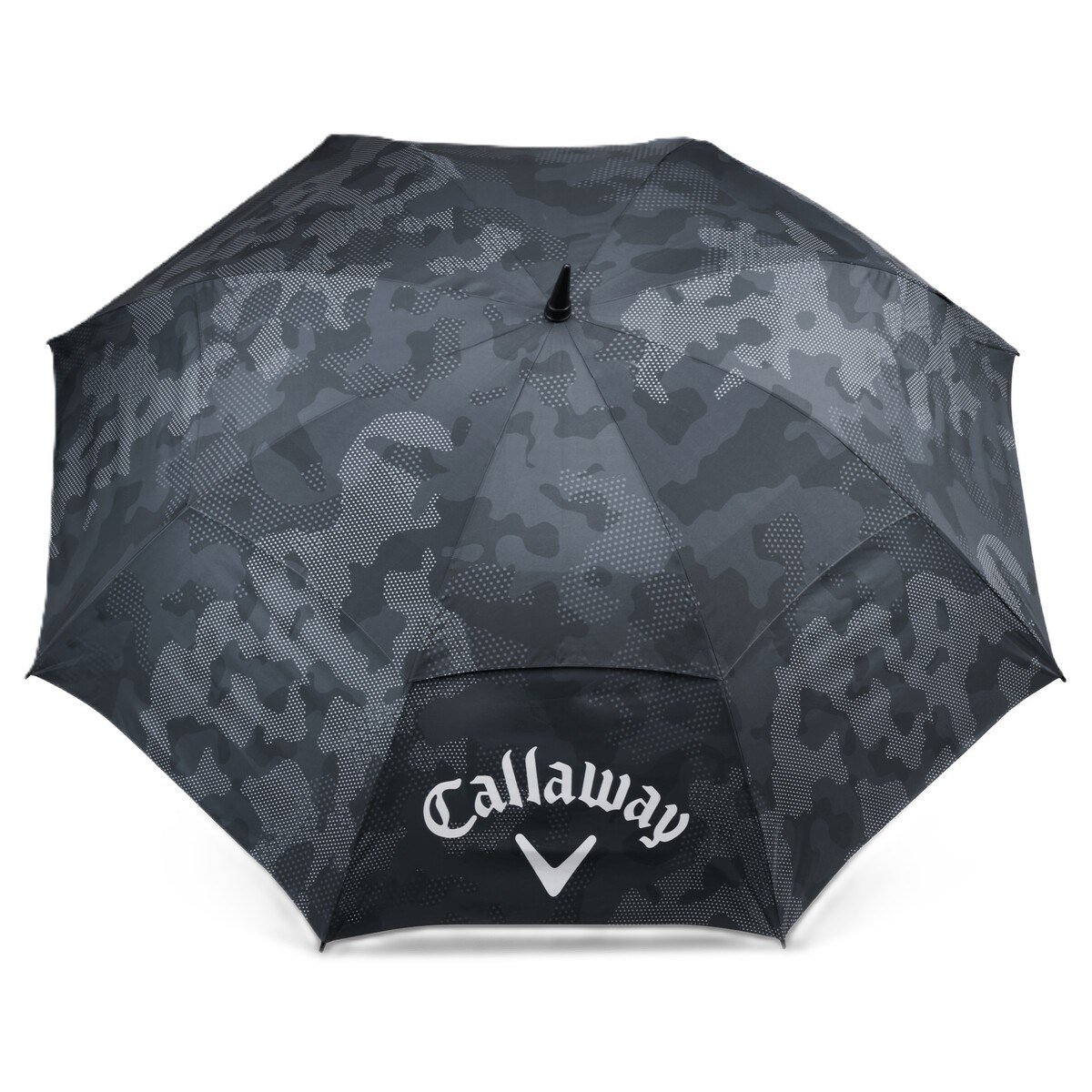 Callaway Double Canopy 64" Shield paraply, svart/camo