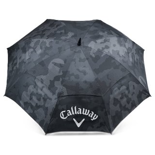 Callaway Double Canopy 64" Shield paraply, svart/camo