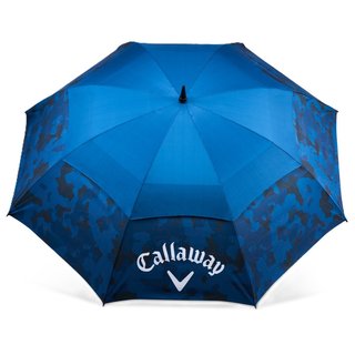 Callaway Double Canopy 64" Shield paraply, marinblå/röd