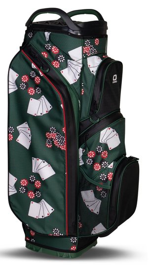 Ogio All Elements Silencer cart bag, poker