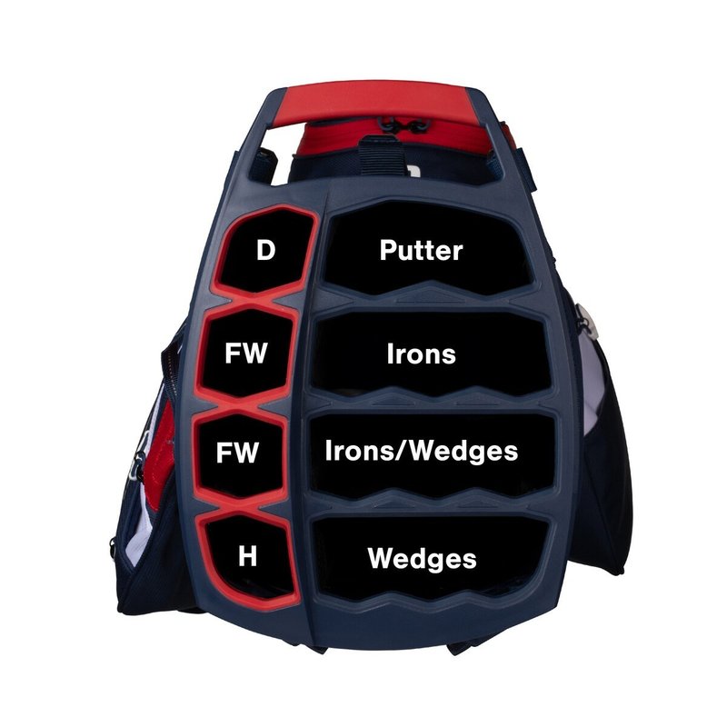 Ogio All Elements Hybrid stand bag, svart