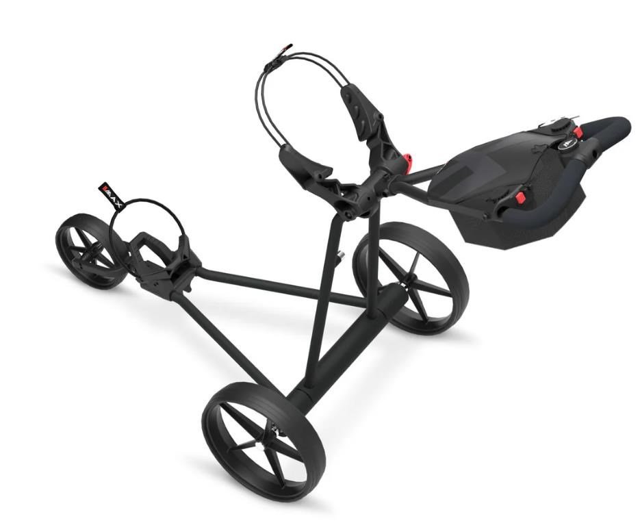 Big Max e-TI 3 elektrisk golfvagn, phantom black (inkl. batteri, laddare)