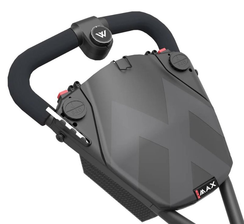 Big Max e-TI 3 elektrisk golfvagn, phantom black (inkl. batteri, laddare)
