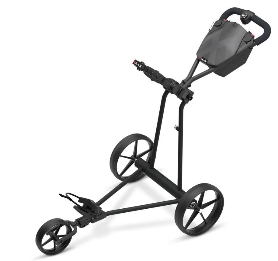 Big Max e-TI 3 elektrisk golfvagn, phantom black (inkl. batteri, laddare)