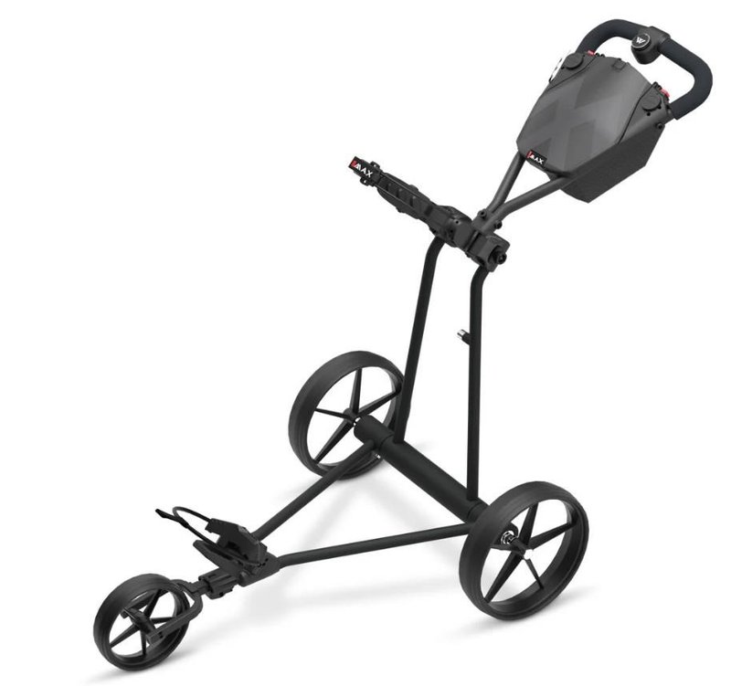 Big Max e-TI 3 elektrisk golfvagn, phantom black (inkl. batteri, laddare)