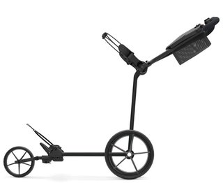 Big Max e-TI 3 elektrisk golfvagn, phantom black (inkl. batteri, laddare)