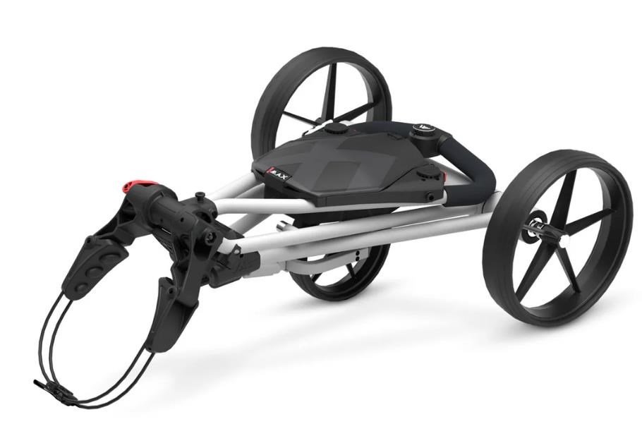Big Max e-TI 3 elektrisk golfvagn, grå (inkl. batteri, laddare)