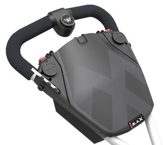 Big Max e-TI 3 elektrisk golfvagn, grå (inkl. batteri, laddare)