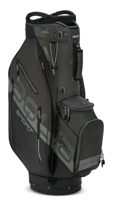 Big Max Aqua Sport 360 2 cart bag, svart/kol/grå