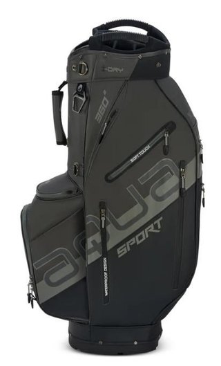 Big Max Aqua Sport 360 2 cart bag, svart/kol/grå