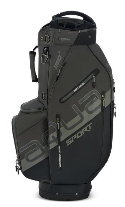 Big Max Aqua Sport 360 2 cart bag, svart/kol/grå